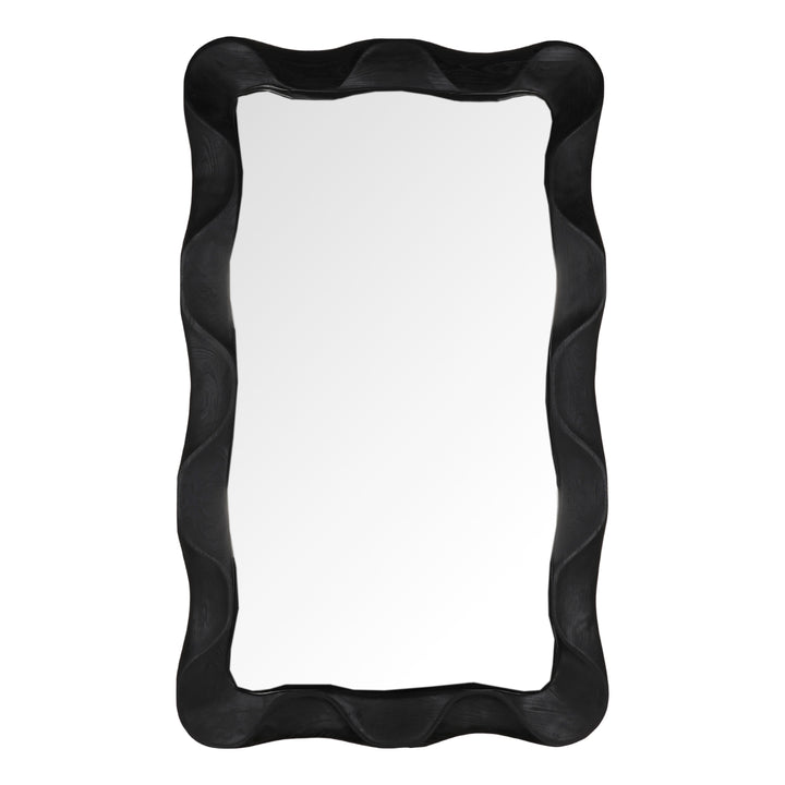 Adrianne Mirror Black — Front Three-Quarter