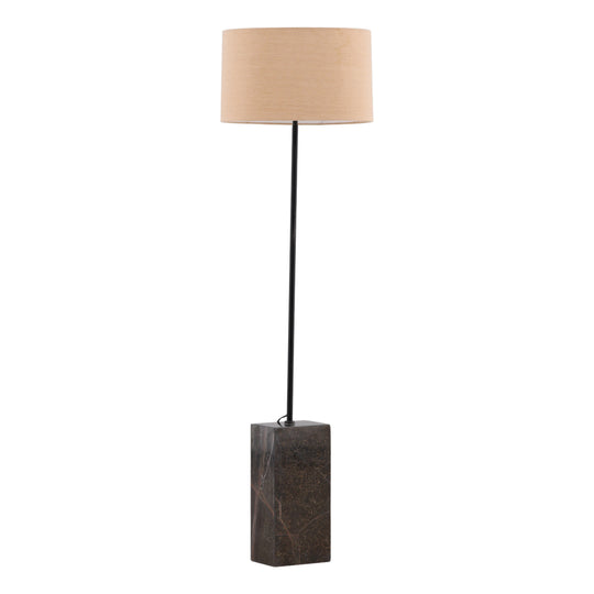 Shanella Floor Lamp Green — Front Three-Quarter