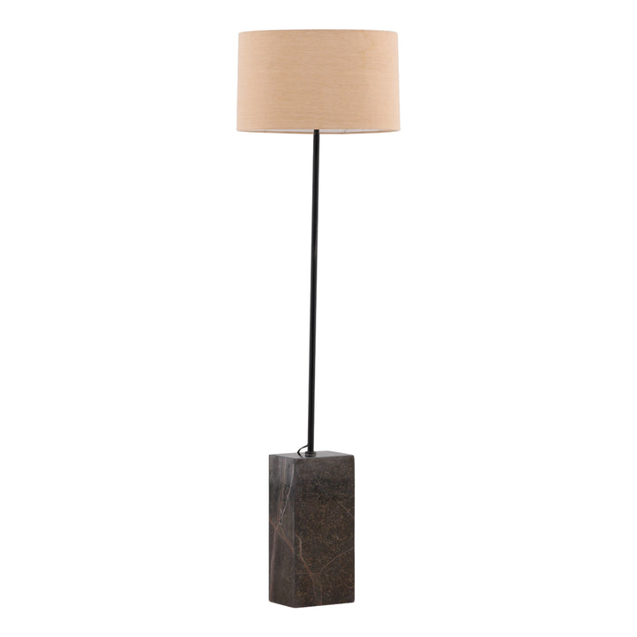 Shanella Floor Lamp Green — Front Three-Quarter