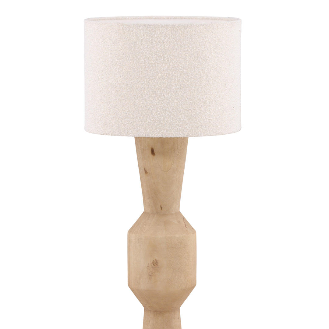 Marizta Floor Lamp Natural Brown — Detail 2
