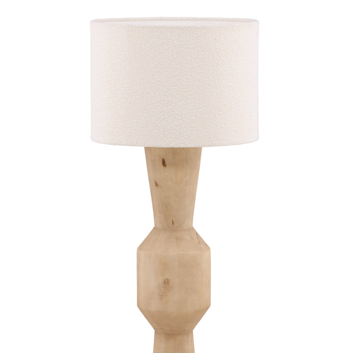 Marizta Floor Lamp Natural Brown — Detail 2