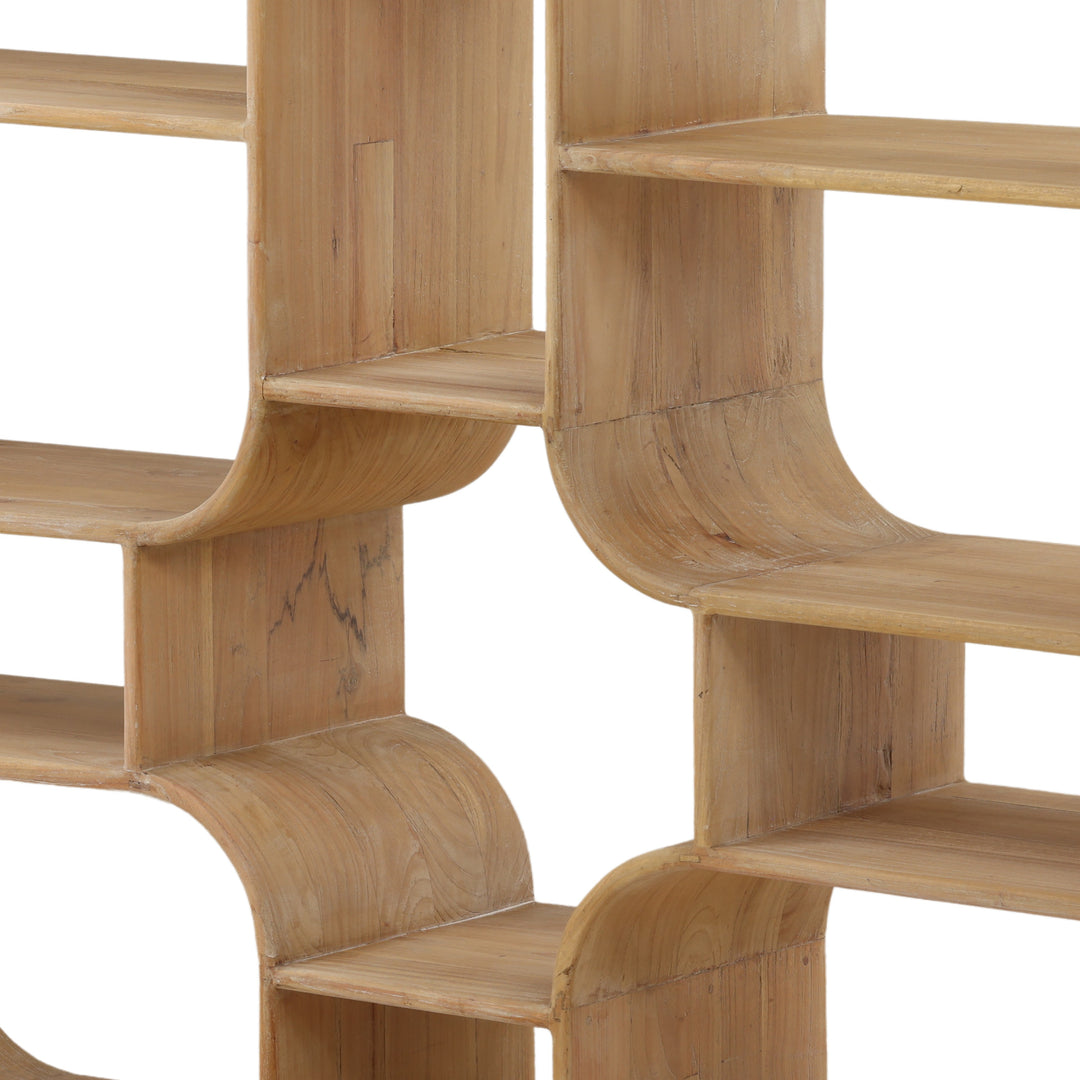 Gaetin Bookcase Light Natural — Detail 2