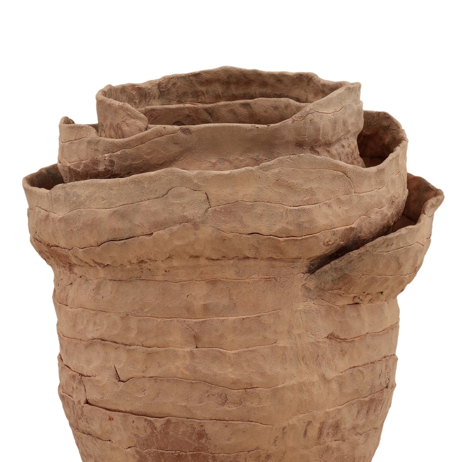 Shaie Vase Terracotta — Detail 1