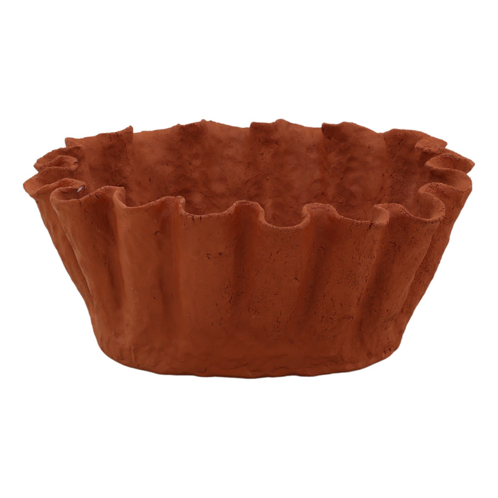 Sylviann Bowl Terracotta — Front