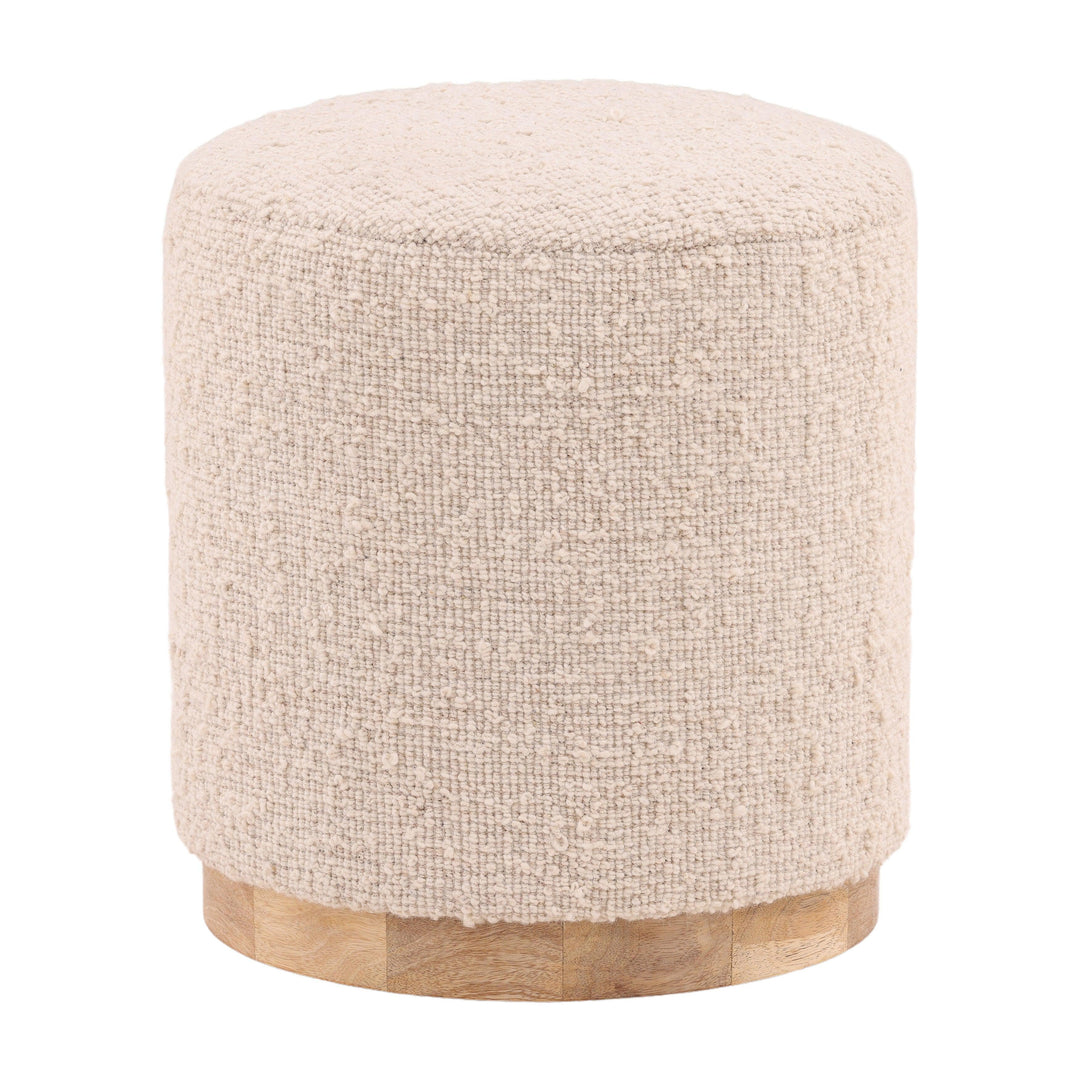 Gemma Stool Ivory - AmericanHomeFurniture