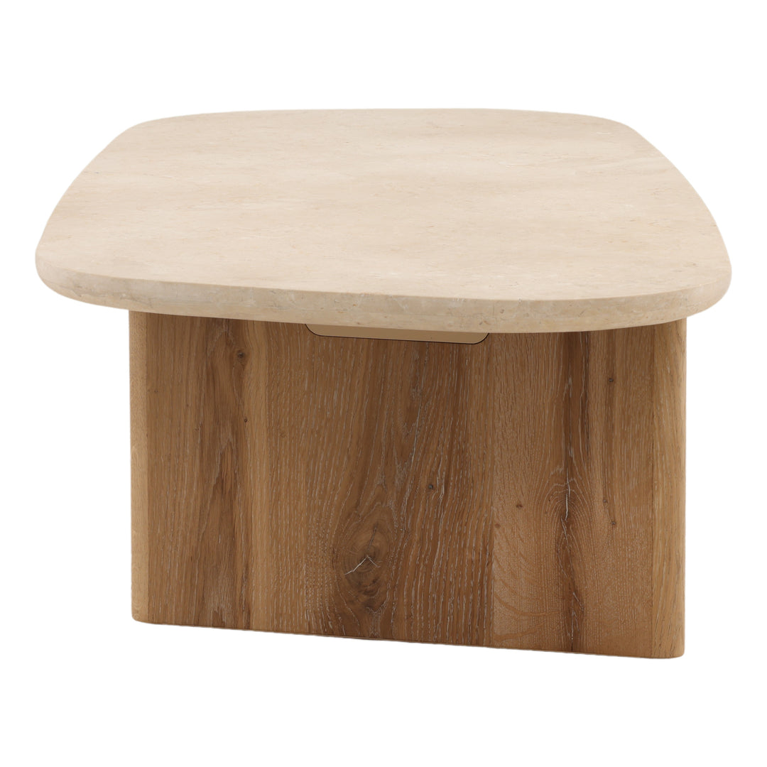 Elwynn Coffee Table Natural — Profile