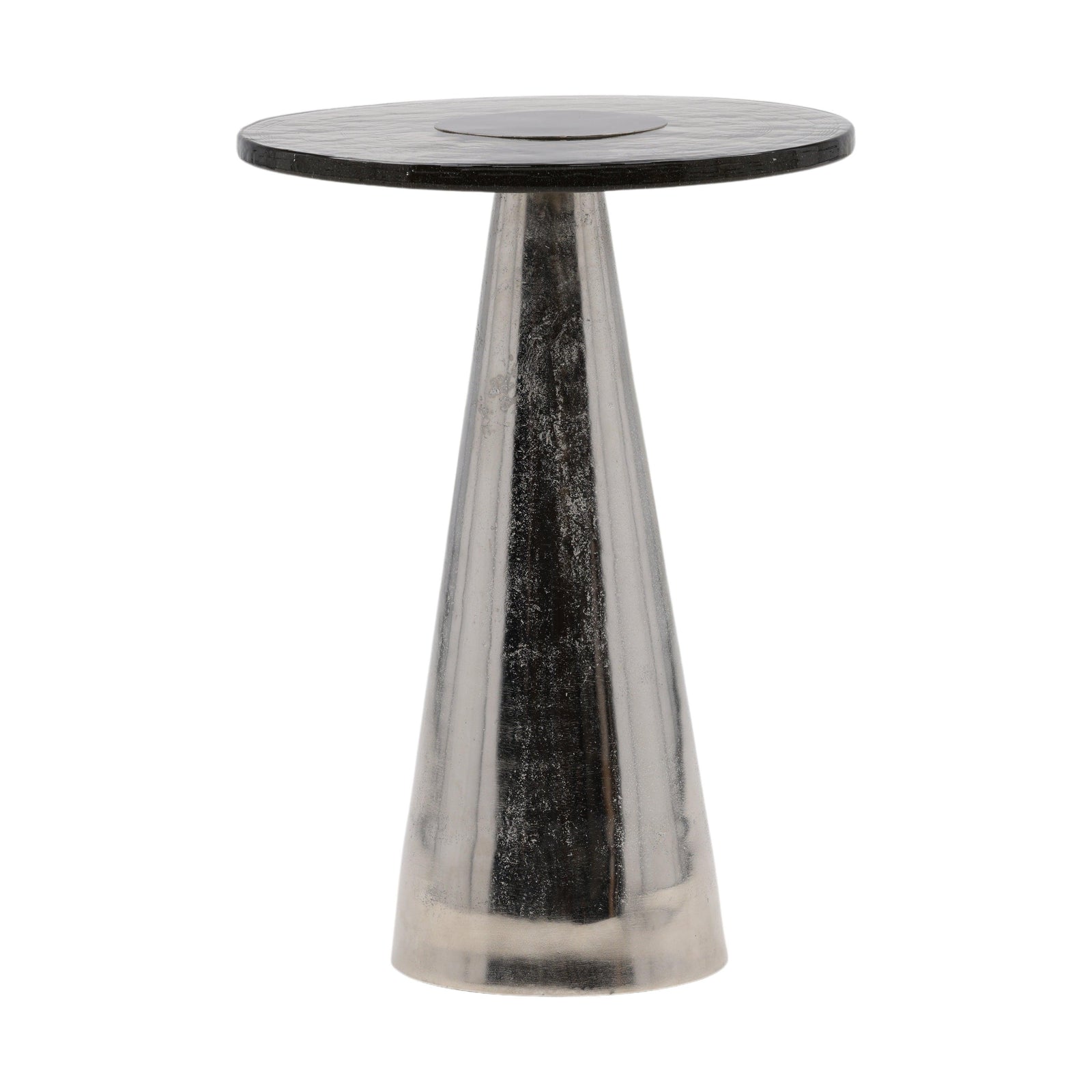 American Home Furniture Alerick End Table Silver Large ACCENT TABLES