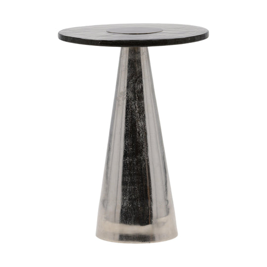American Home Furniture Alerick End Table Silver Large ACCENT TABLES