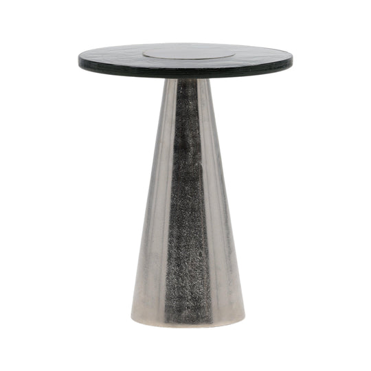 American Home Furniture Alerick End Table Silver Small ACCENT TABLES