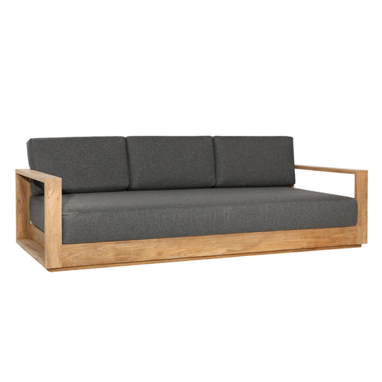 Charcoal and Natural Teak