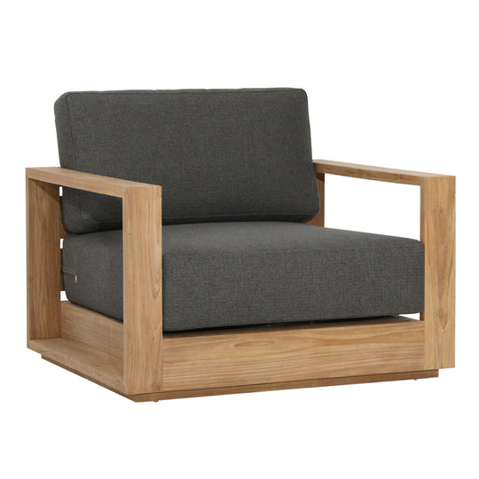 Charcoal and Natural Teak