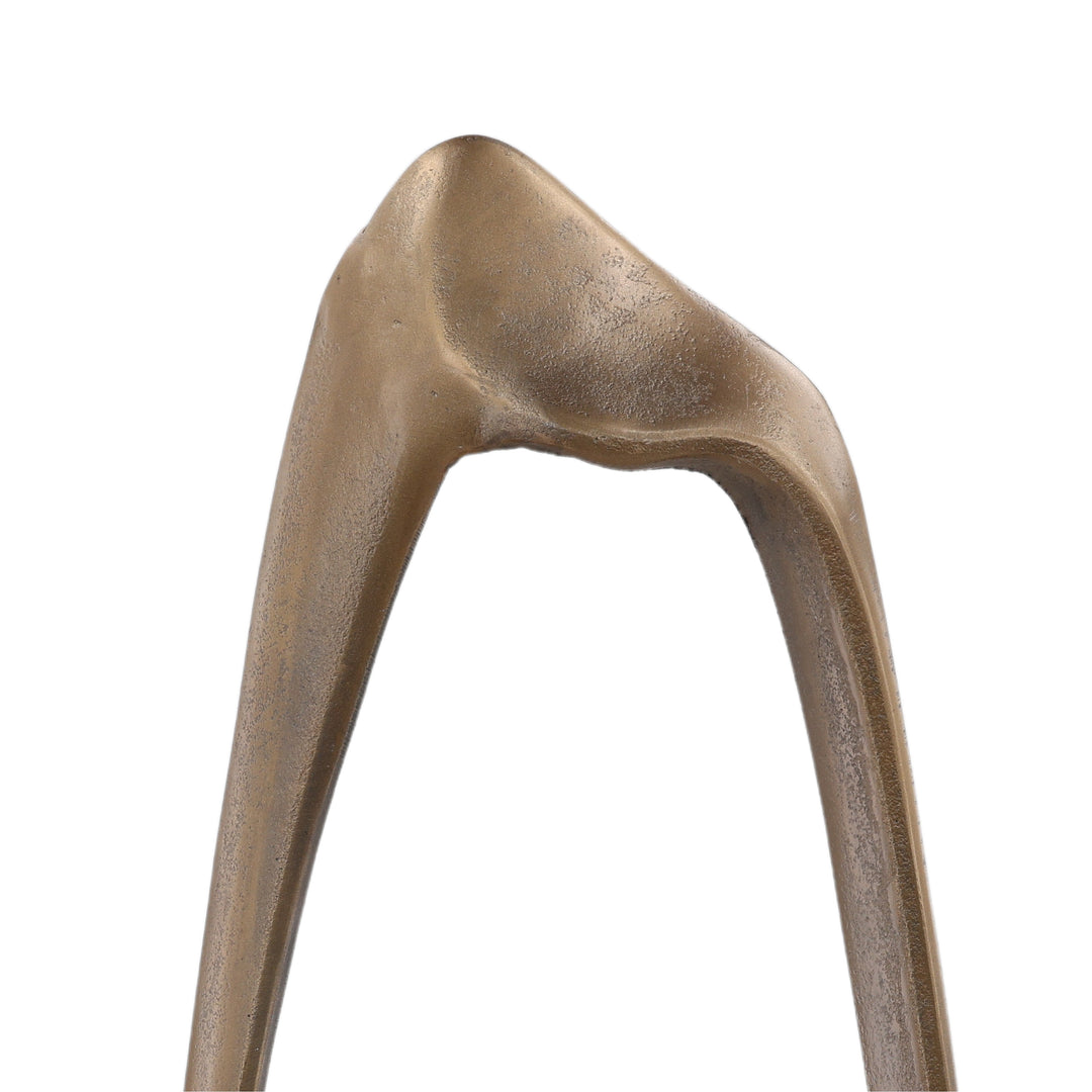 Stanfeld Sculpture Antique Brass Large — Detail 1