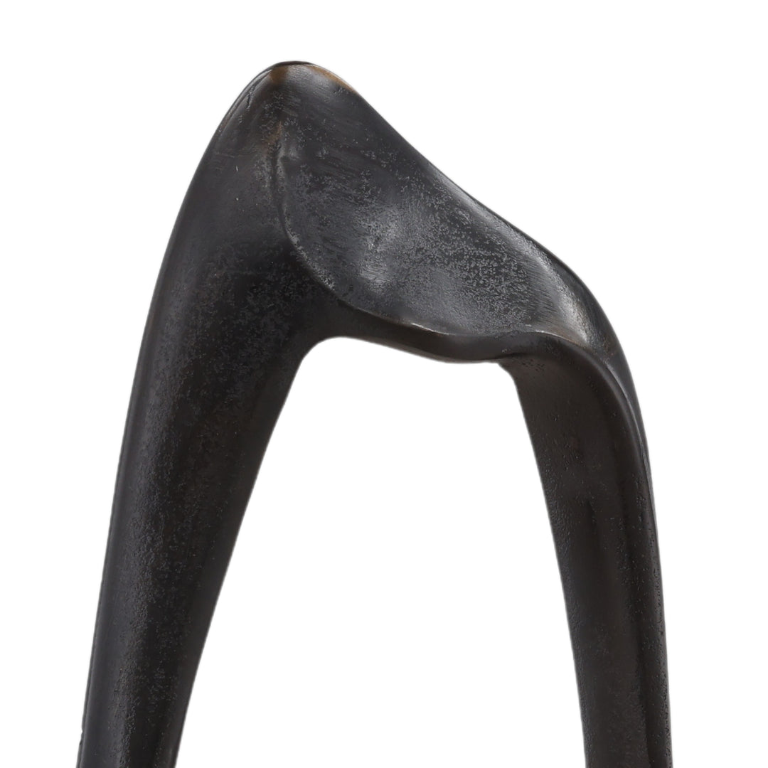 Stanfeld Sculpture Black Brass Small — Detail 1