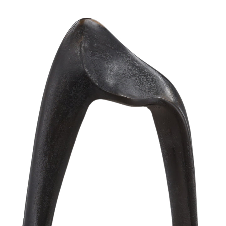 Stanfeld Sculpture Black Brass Small — Detail 1