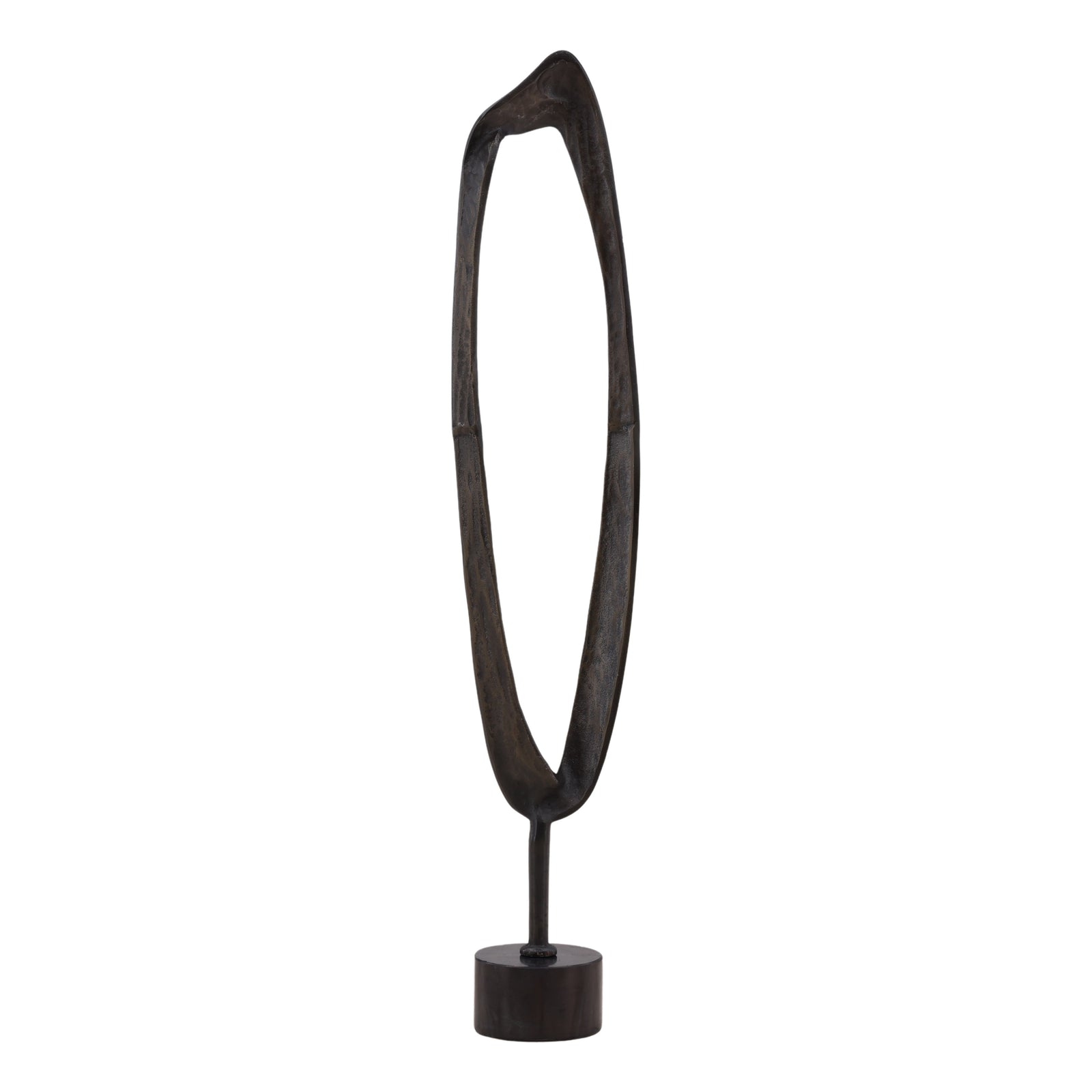 Stanfeld Sculpture Black Brass Small — Front