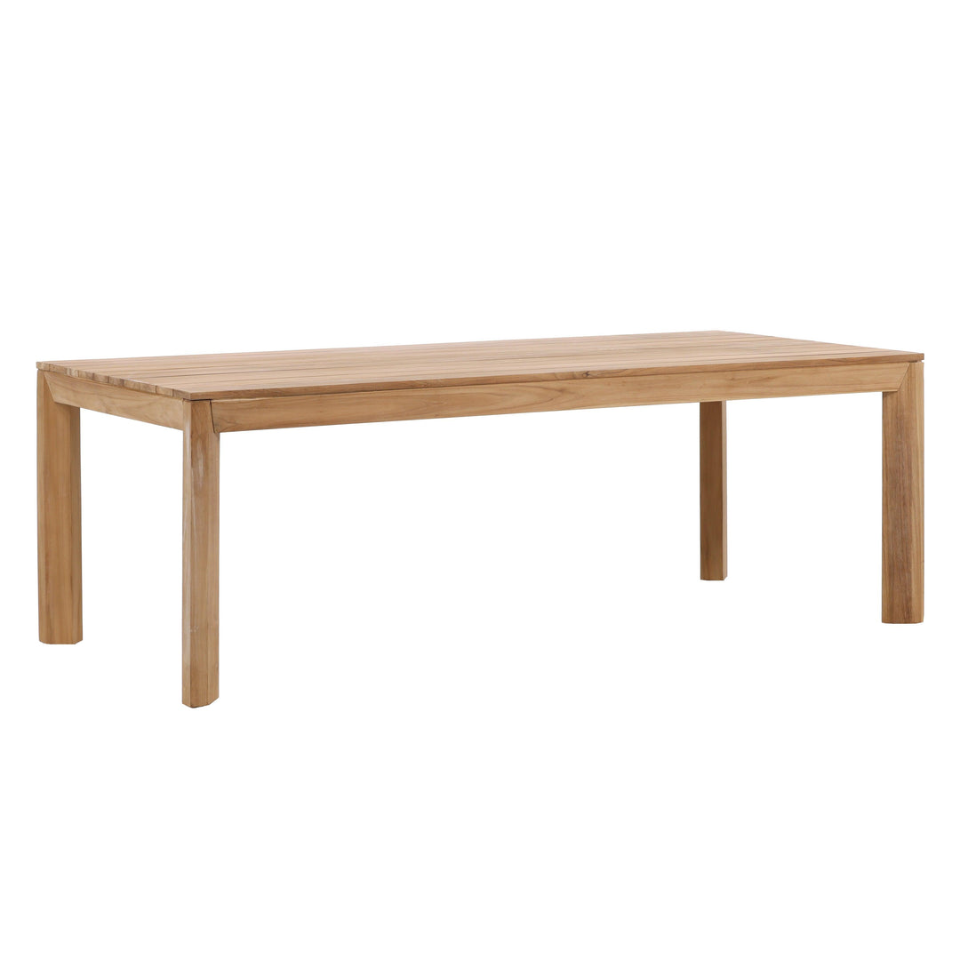 Brielle Outdoor Dining Table Natural - AmericanHomeFurniture