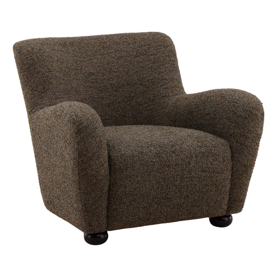 Zulai Occasional Chair Green — Front Three-Quarter