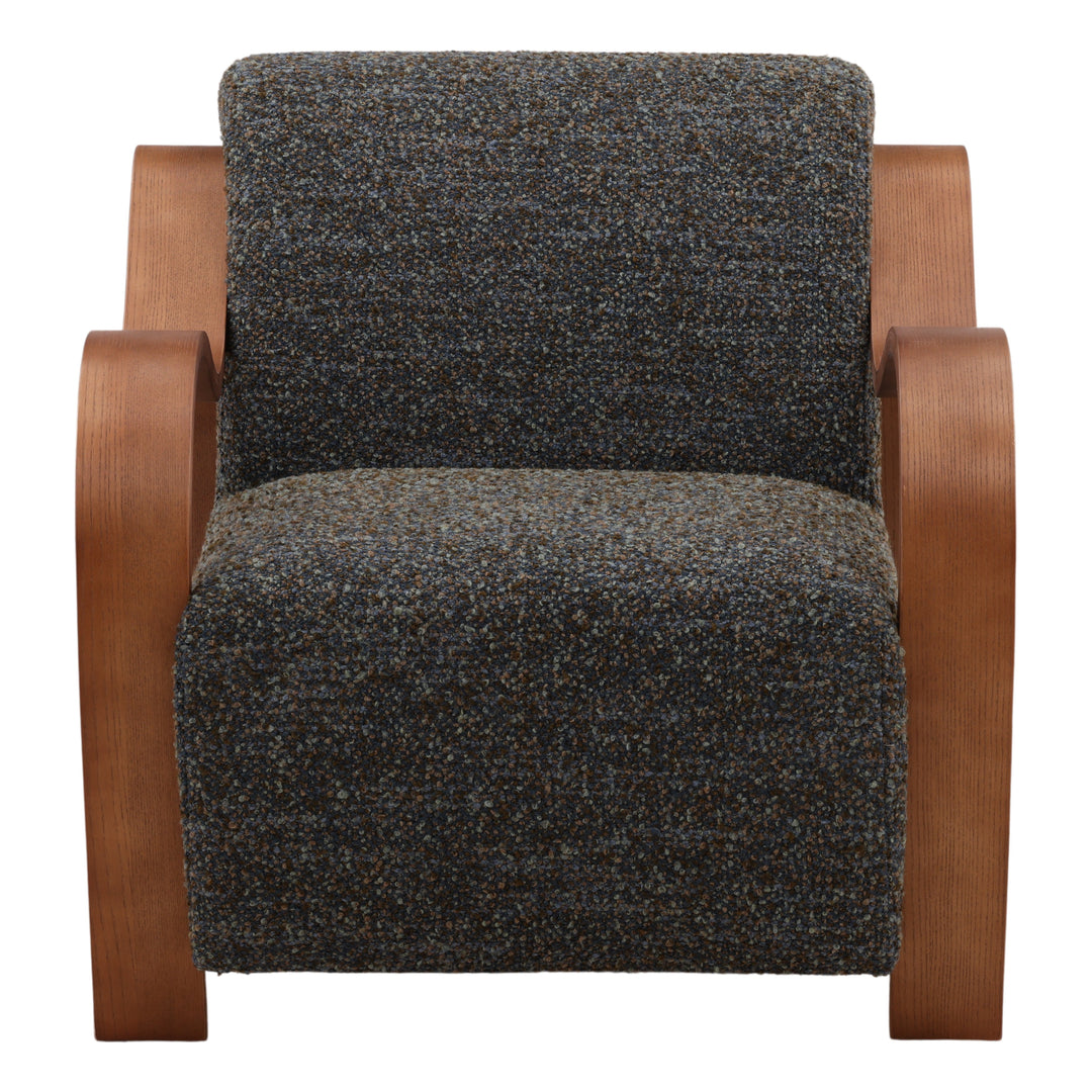 Anabel Occasional Chair Blue — Front