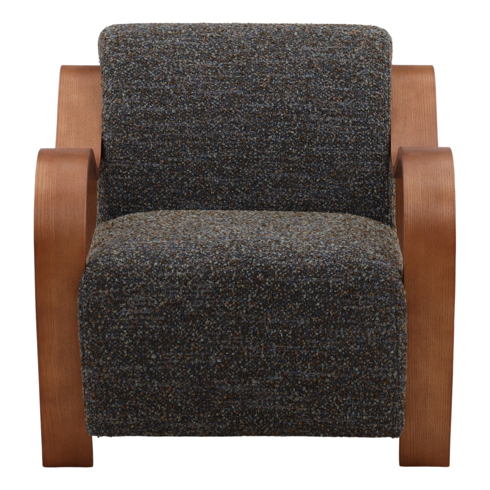 Anabel Occasional Chair Blue — Front