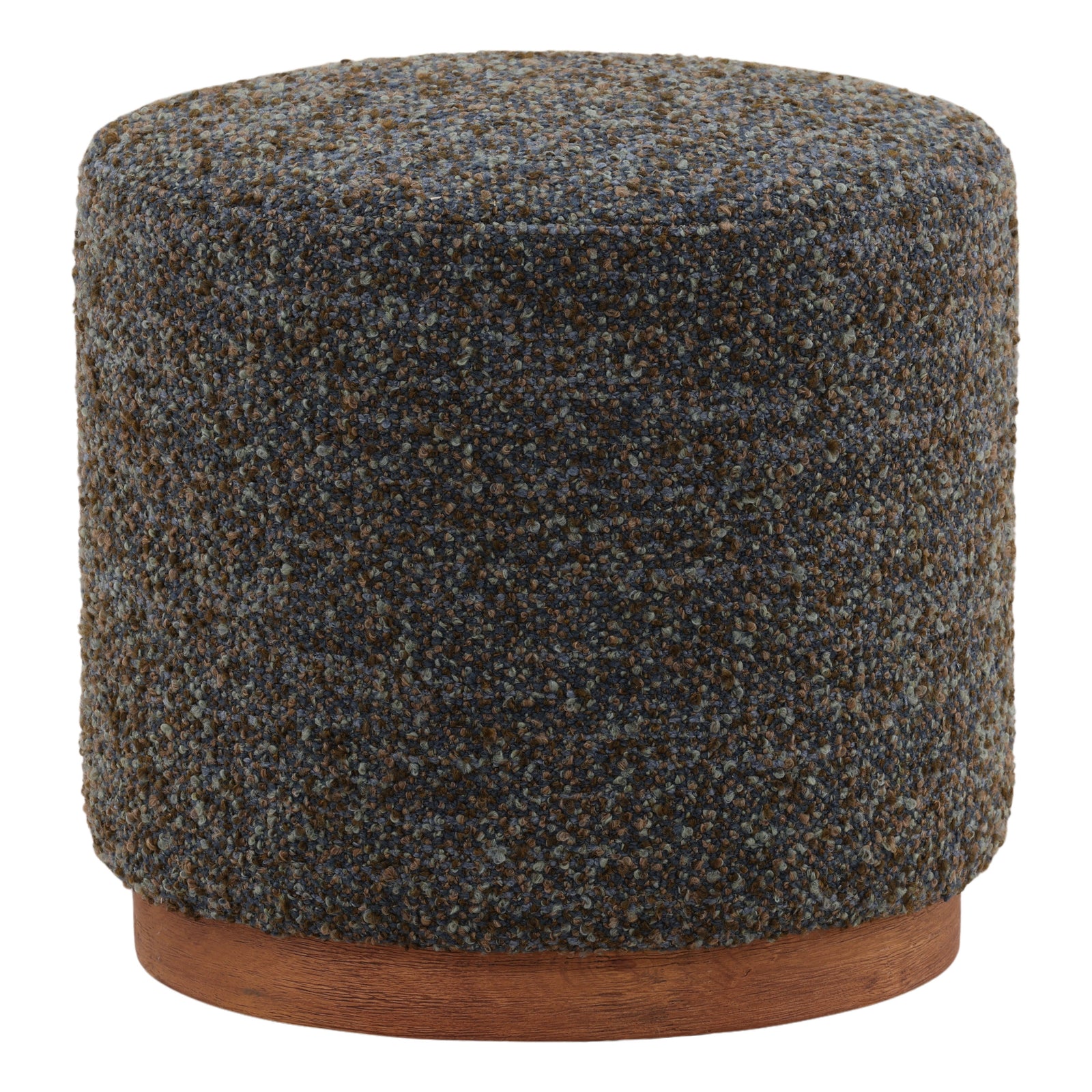 Weyford Stool Blue — Front Three-Quarter
