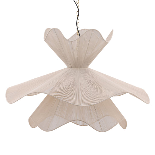 Jowles Pendant Light White — Front Three-Quarter