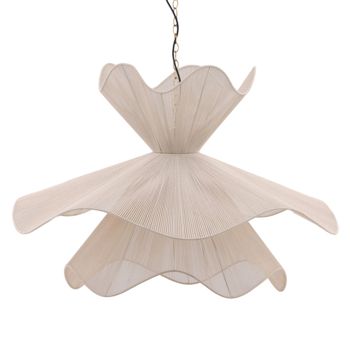 Jowles Pendant Light White — Front Three-Quarter