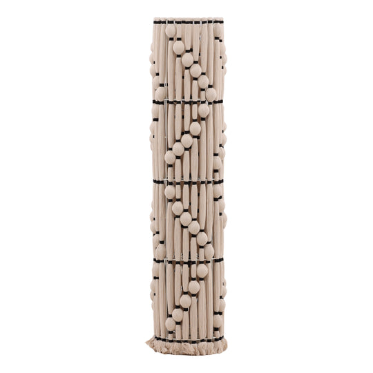 Jennipher Floor Lamp White — Front Three-Quarter