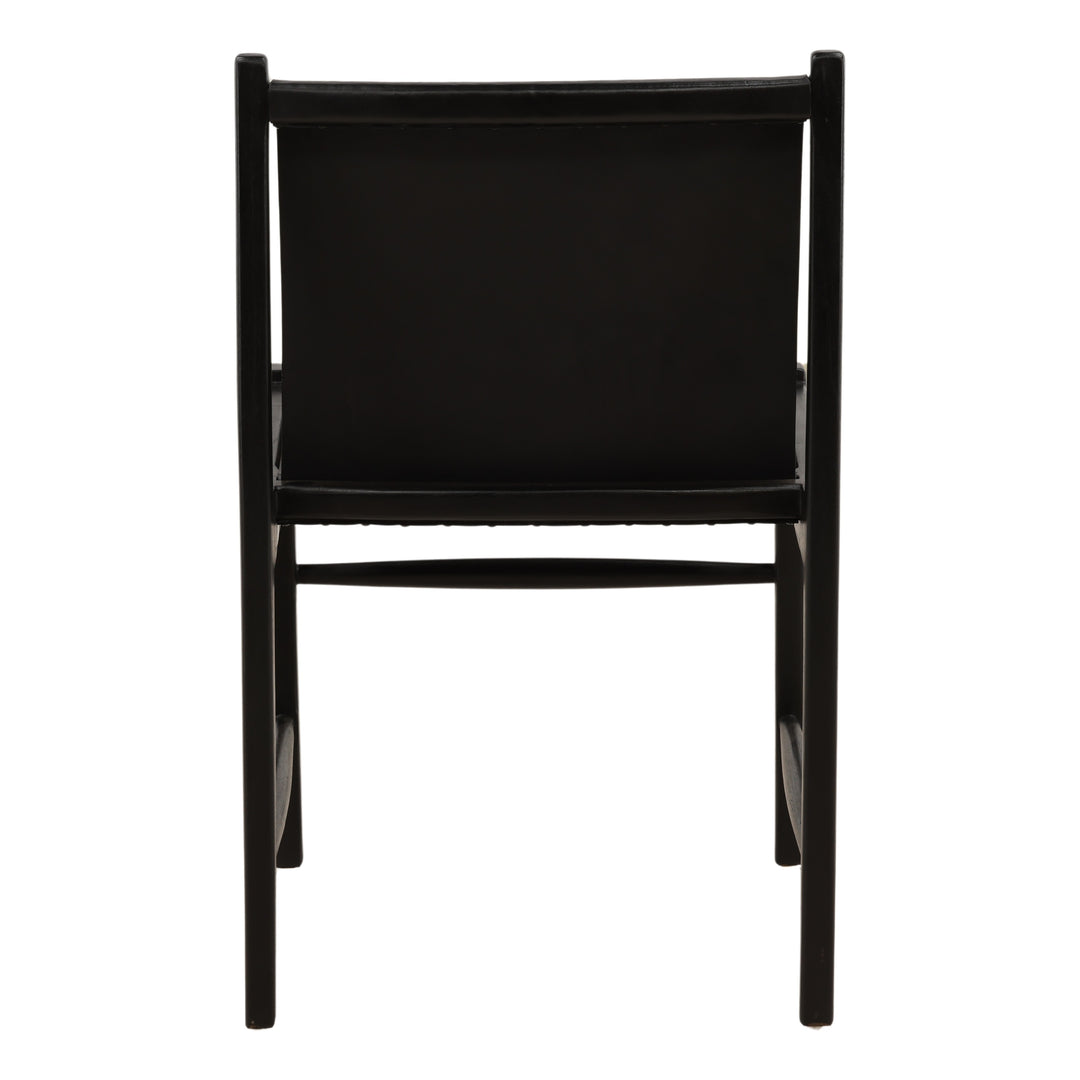 Celestina Dining Chair Black — Back