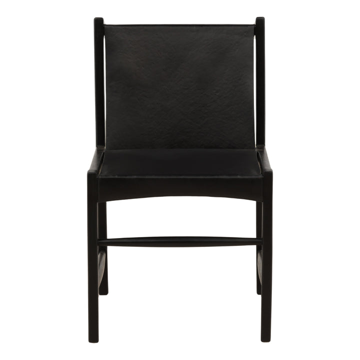 Celestina Dining Chair Black — Front