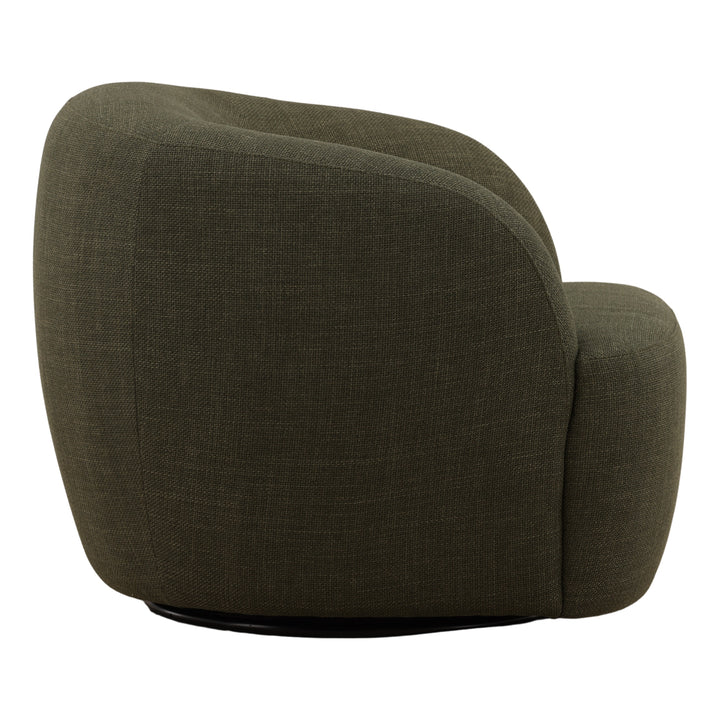 Milbrook Swivel Chair Green — Profile
