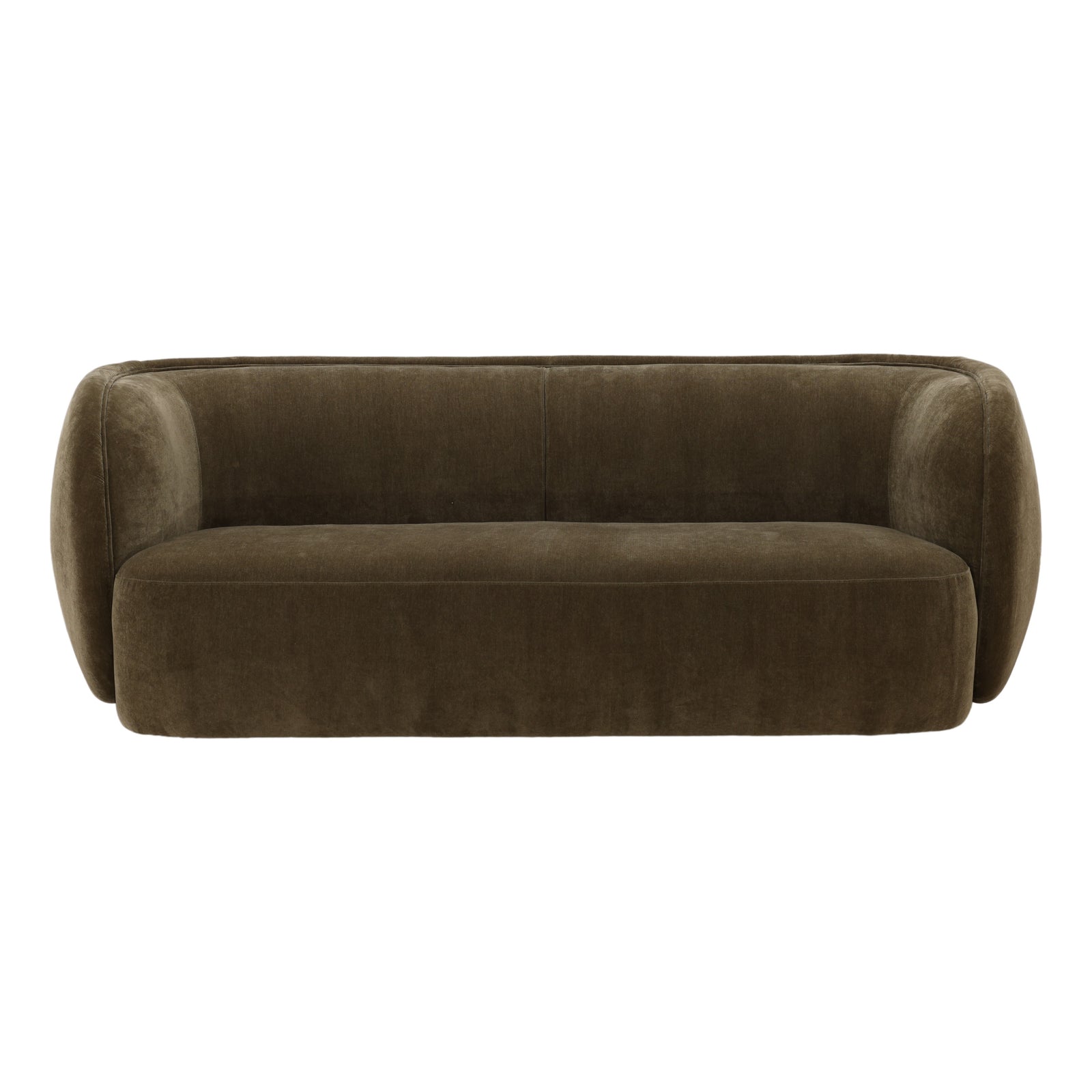 Glennhaven Sofa Olive — Front