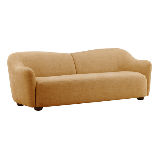 Francessa Sofa Ochre — Front Three-Quarter