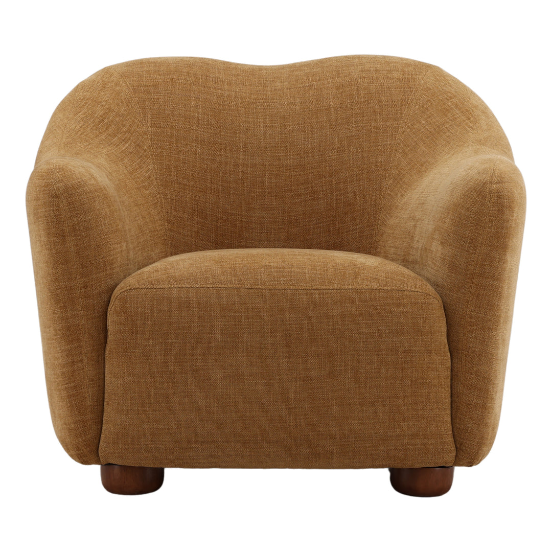 Francessa Sofa Chair Ochre — Front