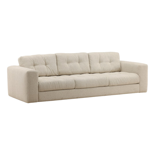 Winsleit Sofa Oatmeal — Front Three-Quarter