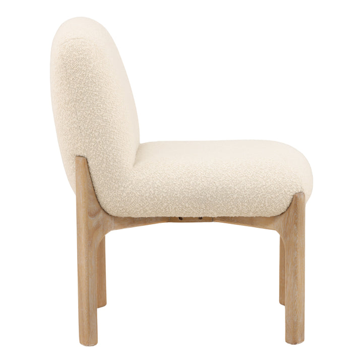 Emberly Dining Chair Set of 2 Cream — Profile