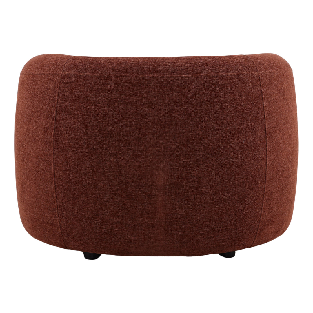 Iroa Occasional Chair Rust — Back