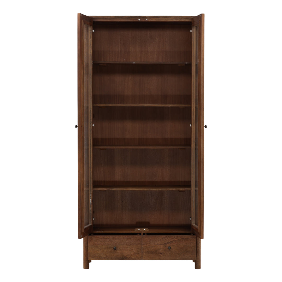 Reiku Cabinet Brown — Open Door