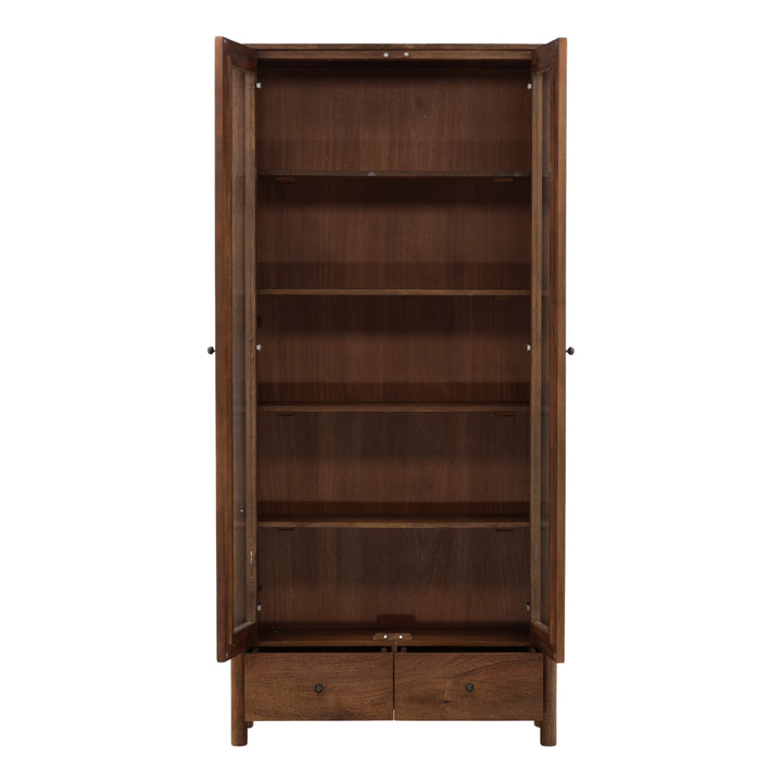 Reiku Cabinet Brown — Open Door