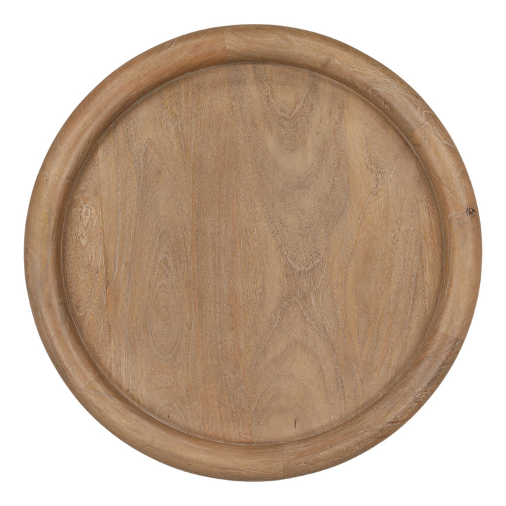 Xanthose Side Table Light Natural — Overhead