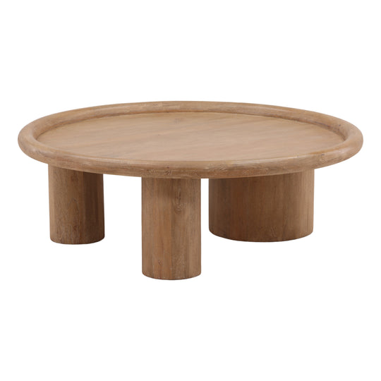 Xanthose Coffee Table Light Natural — Front Three-Quarter