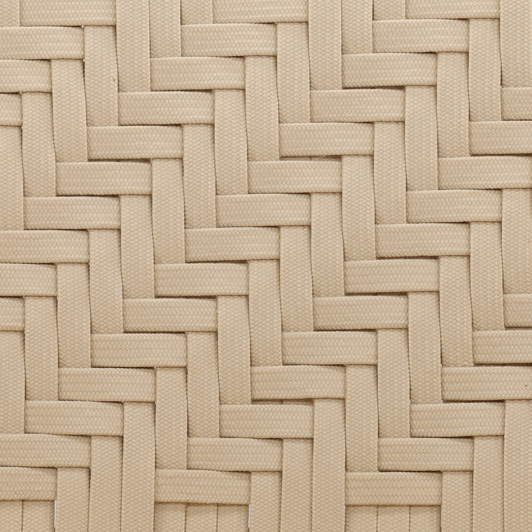 Meesa Outdoor Dining Chair Cream — Detail 1