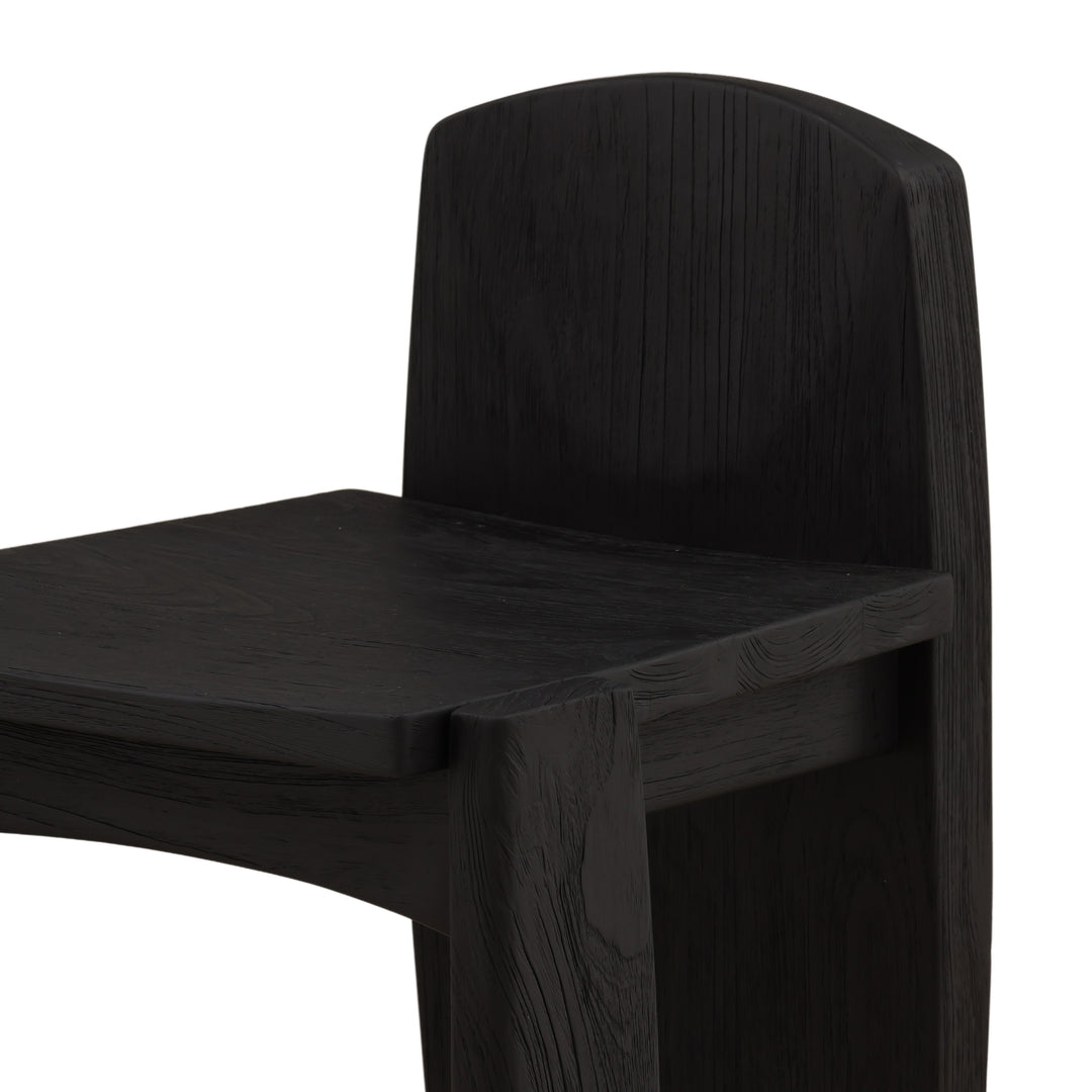 Bealin Stool Black — Detail 2