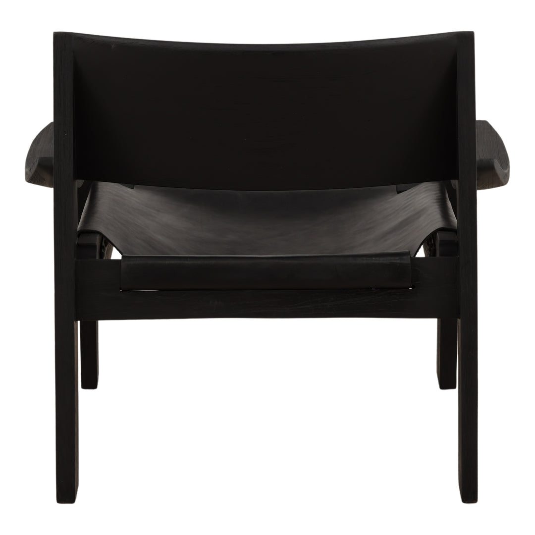 Osoria Occasional Chair Black — Back