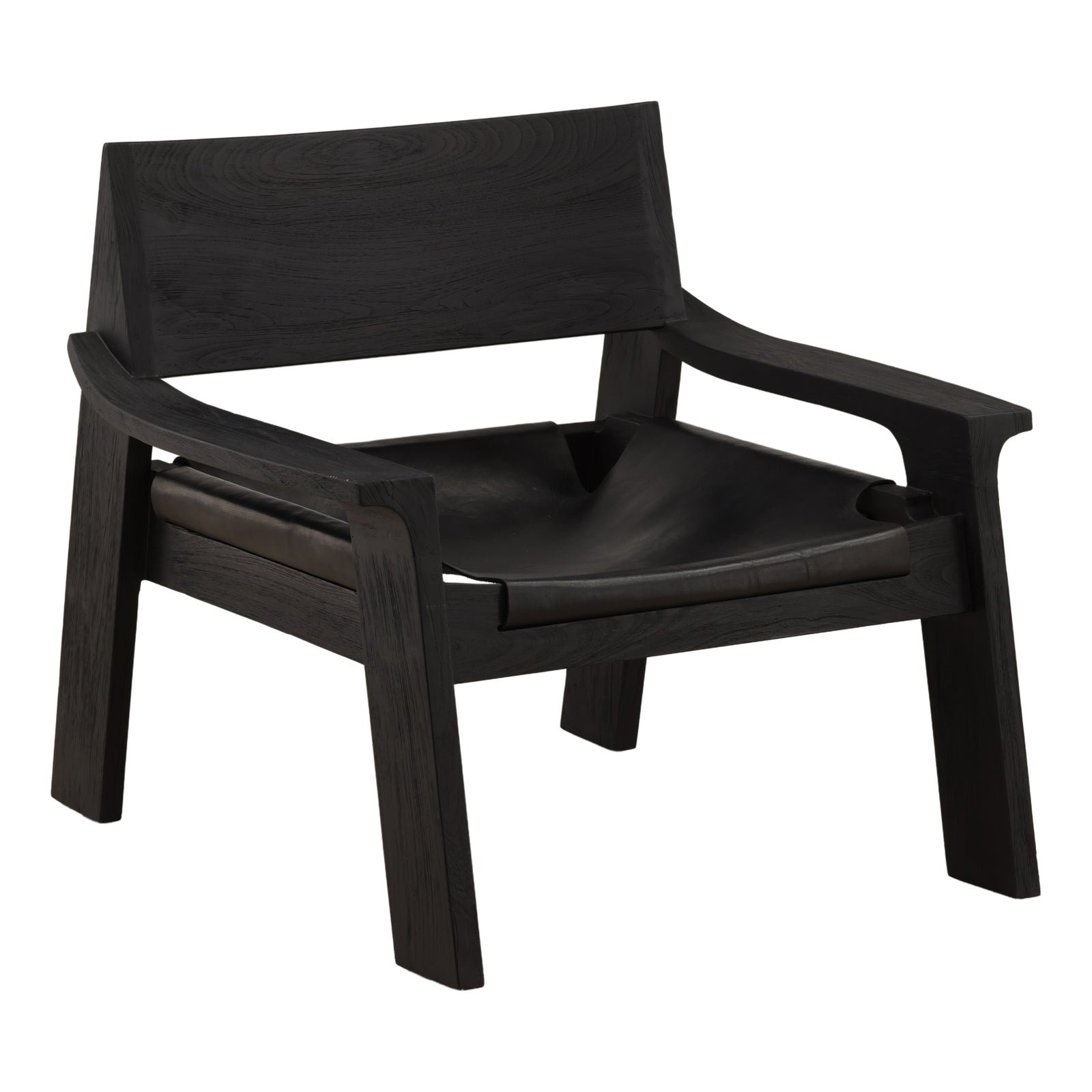 Osoria Occasional Chair Black — Front Three-Quarter