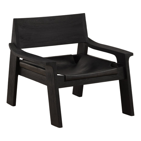 Osoria Occasional Chair Black — Front Three-Quarter