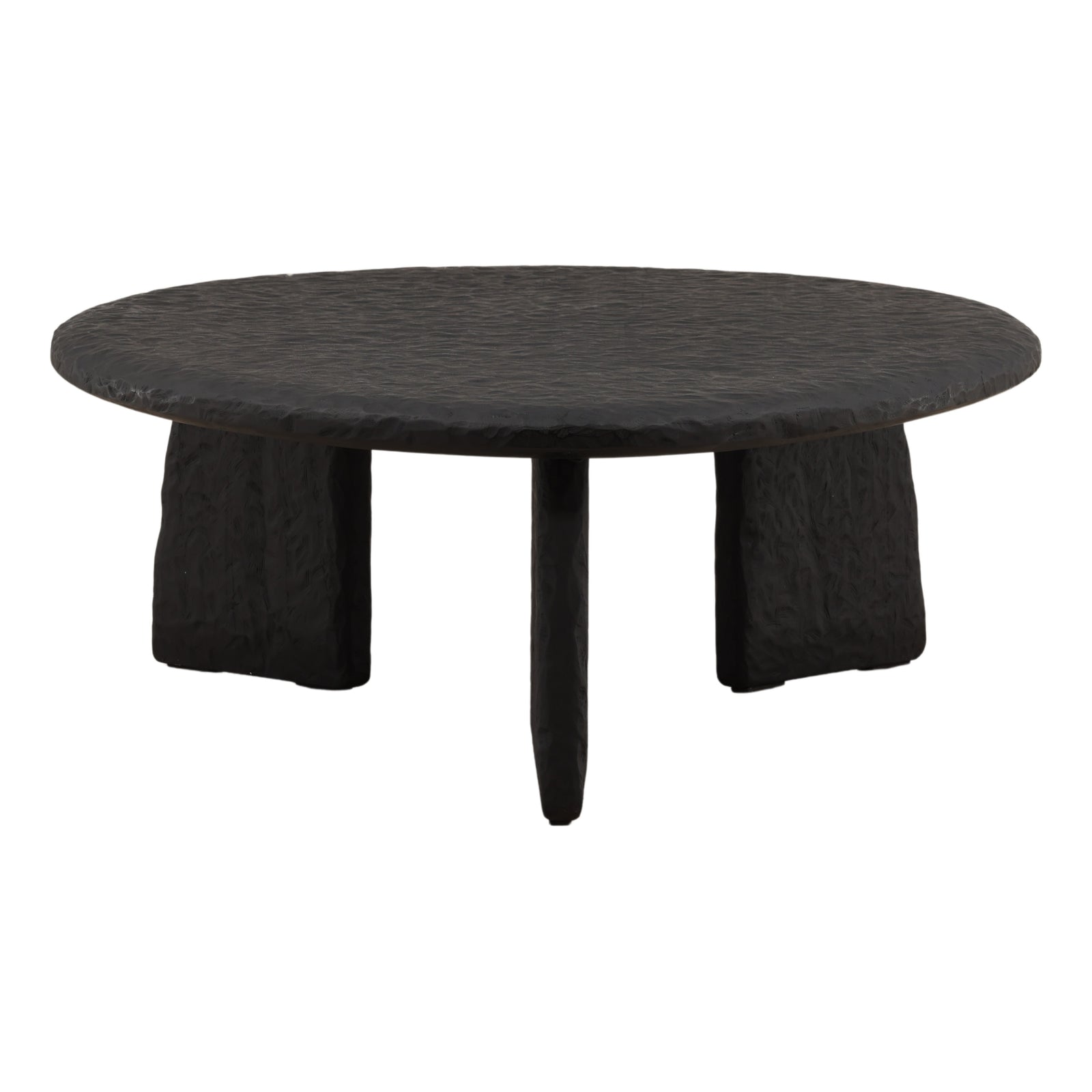 Beaux Coffee Table Black — Front Three-Quarter