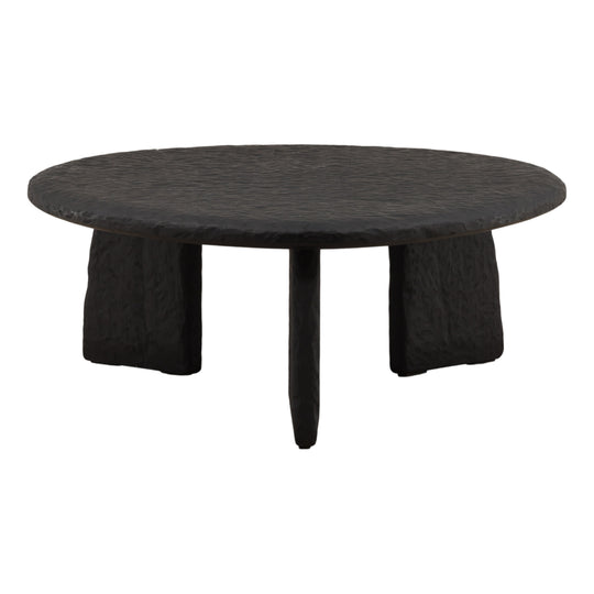 Beaux Coffee Table Black — Front Three-Quarter