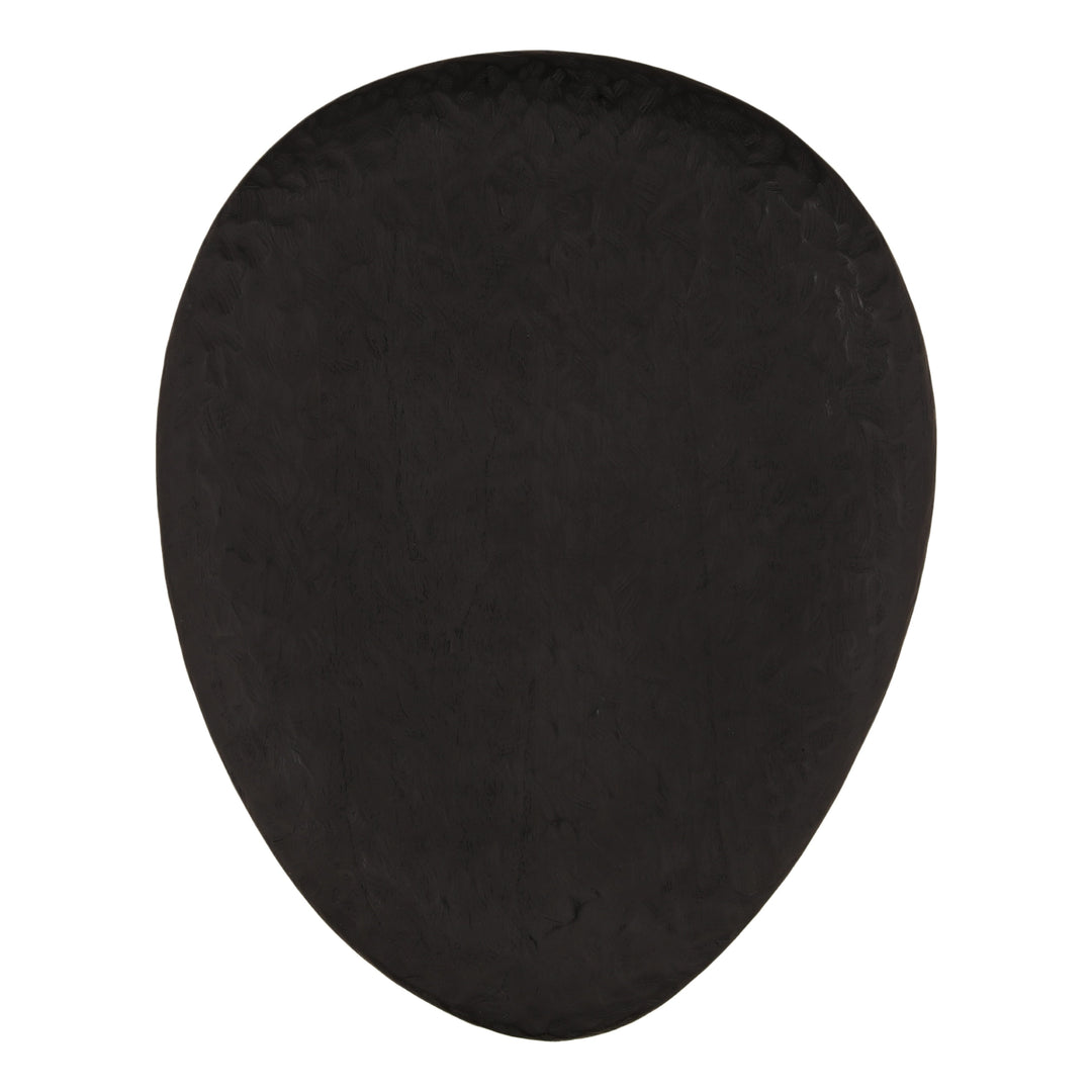 Beaux Side Table Black — Overhead