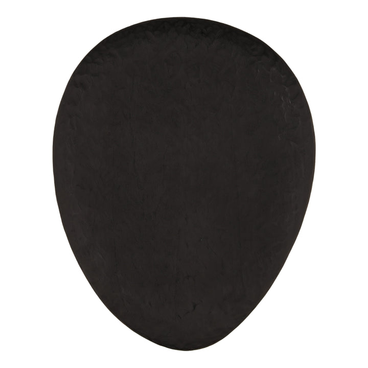 Beaux Side Table Black — Overhead