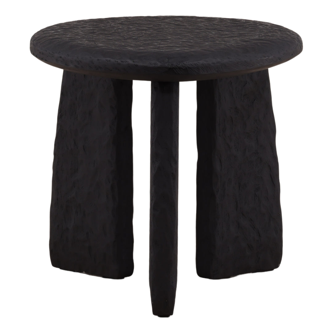 Beaux Side Table Black — Profile